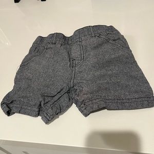 24m gray boy shorts. Lightly worn